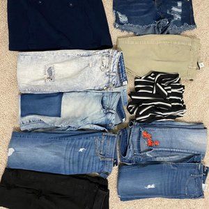 Womans Jeans Bundle, 10 piece Set
